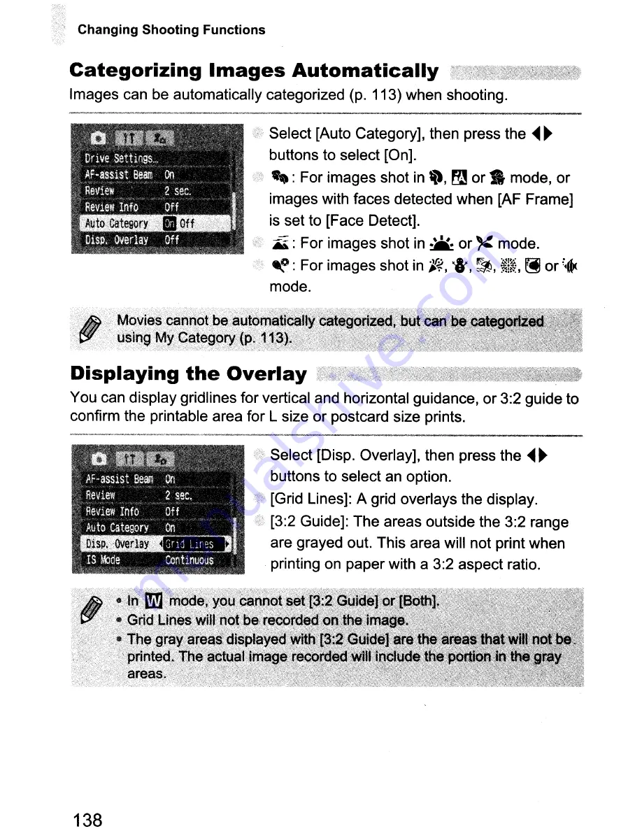 Canon PowerShot SD880 IS Digital ELPH User Manual Download Page 138