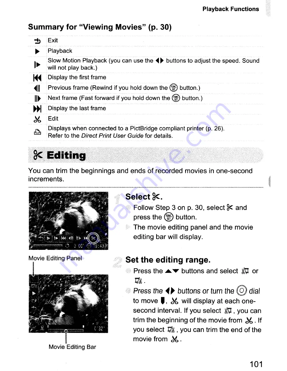 Canon PowerShot SD990 IS Digital ELPH User Manual Download Page 101