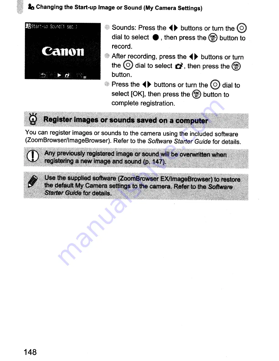 Canon PowerShot SD990 IS Digital ELPH Скачать руководство пользователя страница 148