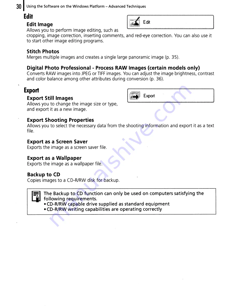 Canon PowerShot SD990 IS Digital ELPH User Manual Download Page 212