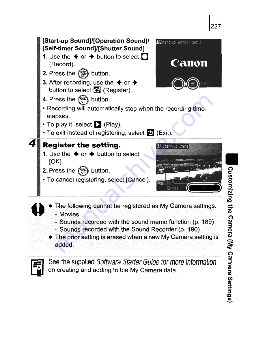 Canon PowerShot SX10 IS User Manual Download Page 229