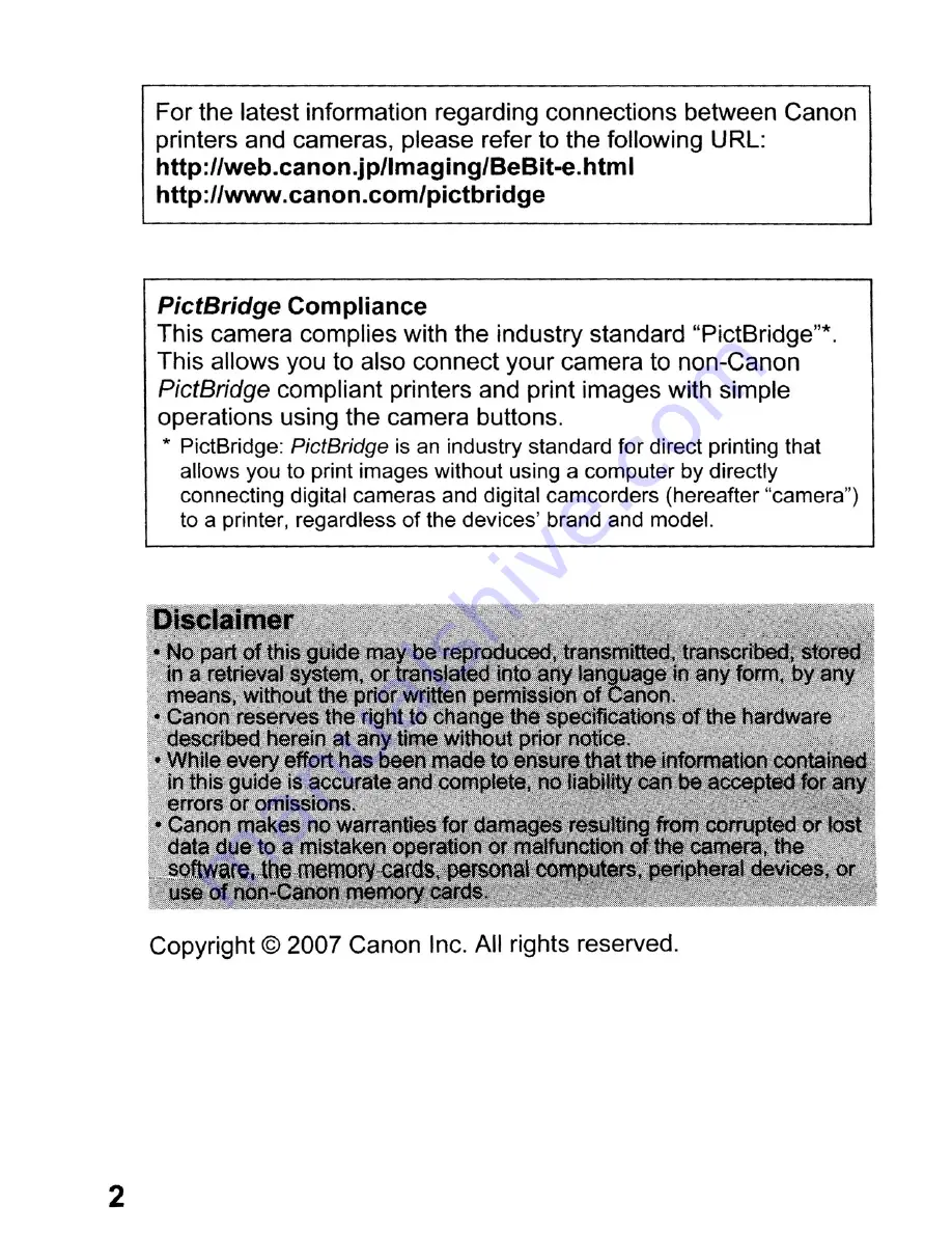 Canon PowerShot SX100 IS User Manual Download Page 325