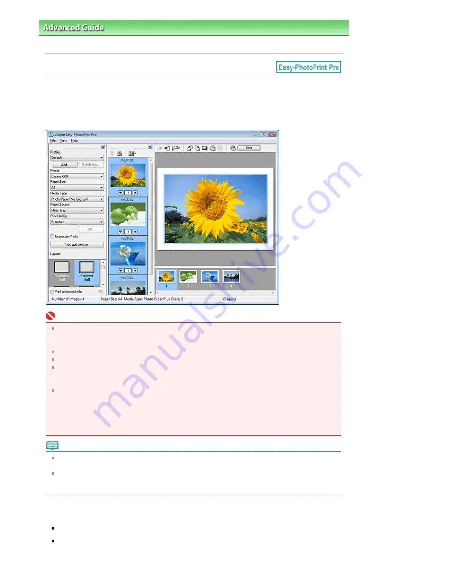 Canon Pro9500 Mark II Series On-Screen Manual Download Page 217