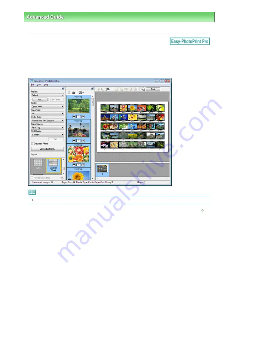 Canon Pro9500 Mark II Series On-Screen Manual Download Page 252