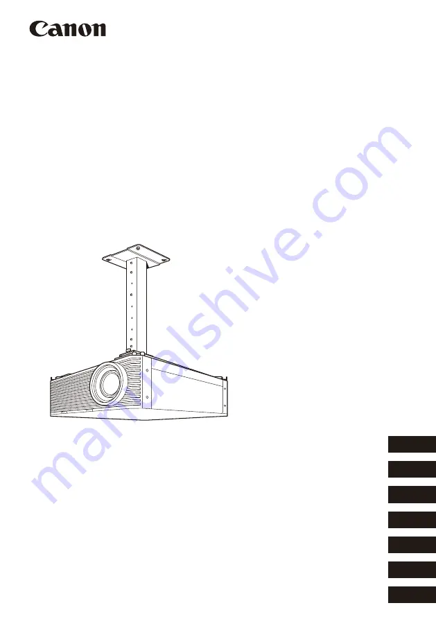 Canon RS-CL17 Assembly & Installation Manual Download Page 1