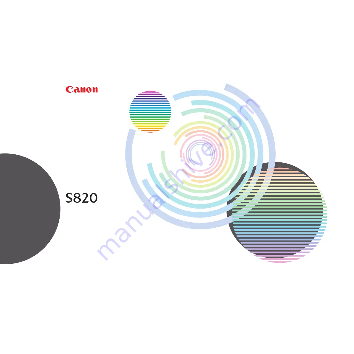 Canon S 820 Скачать руководство пользователя страница 1