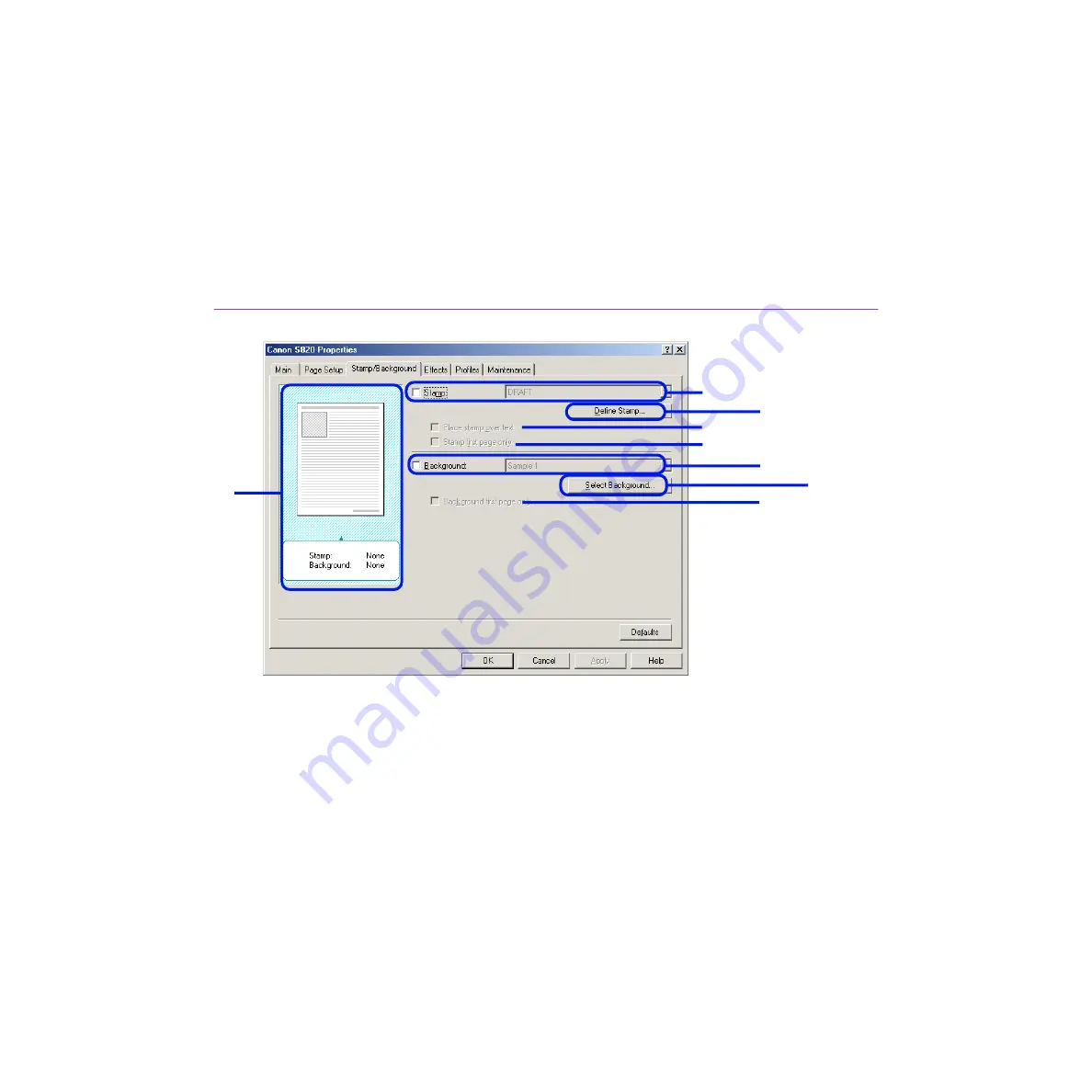 Canon S 820 User Manual Download Page 28