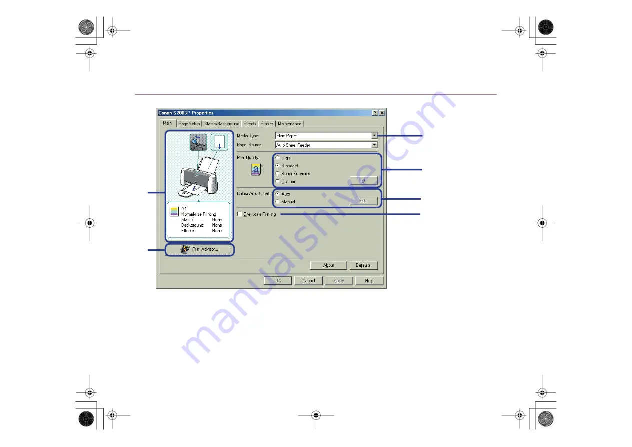 Canon S200SP User Manual Download Page 24