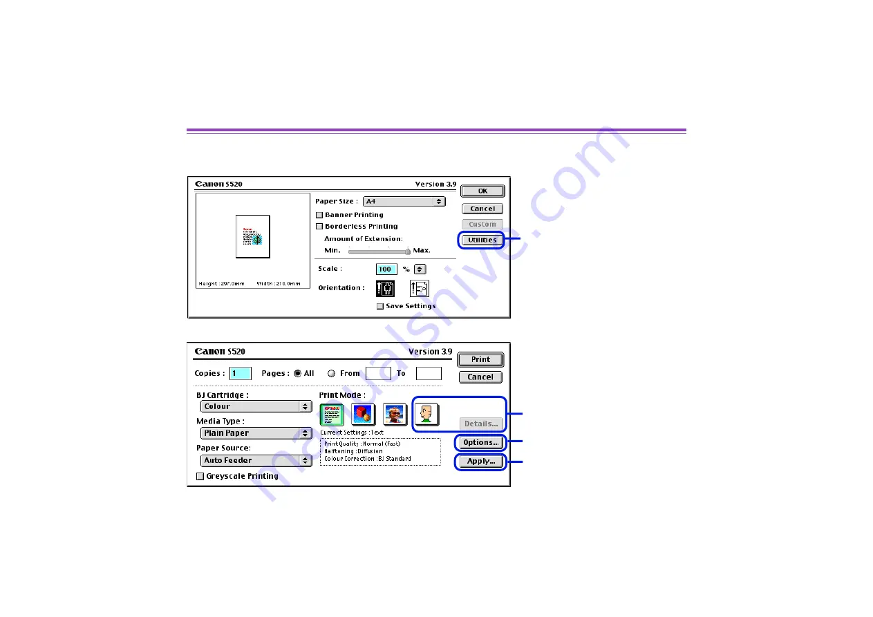 Canon S520 User Manual Download Page 42