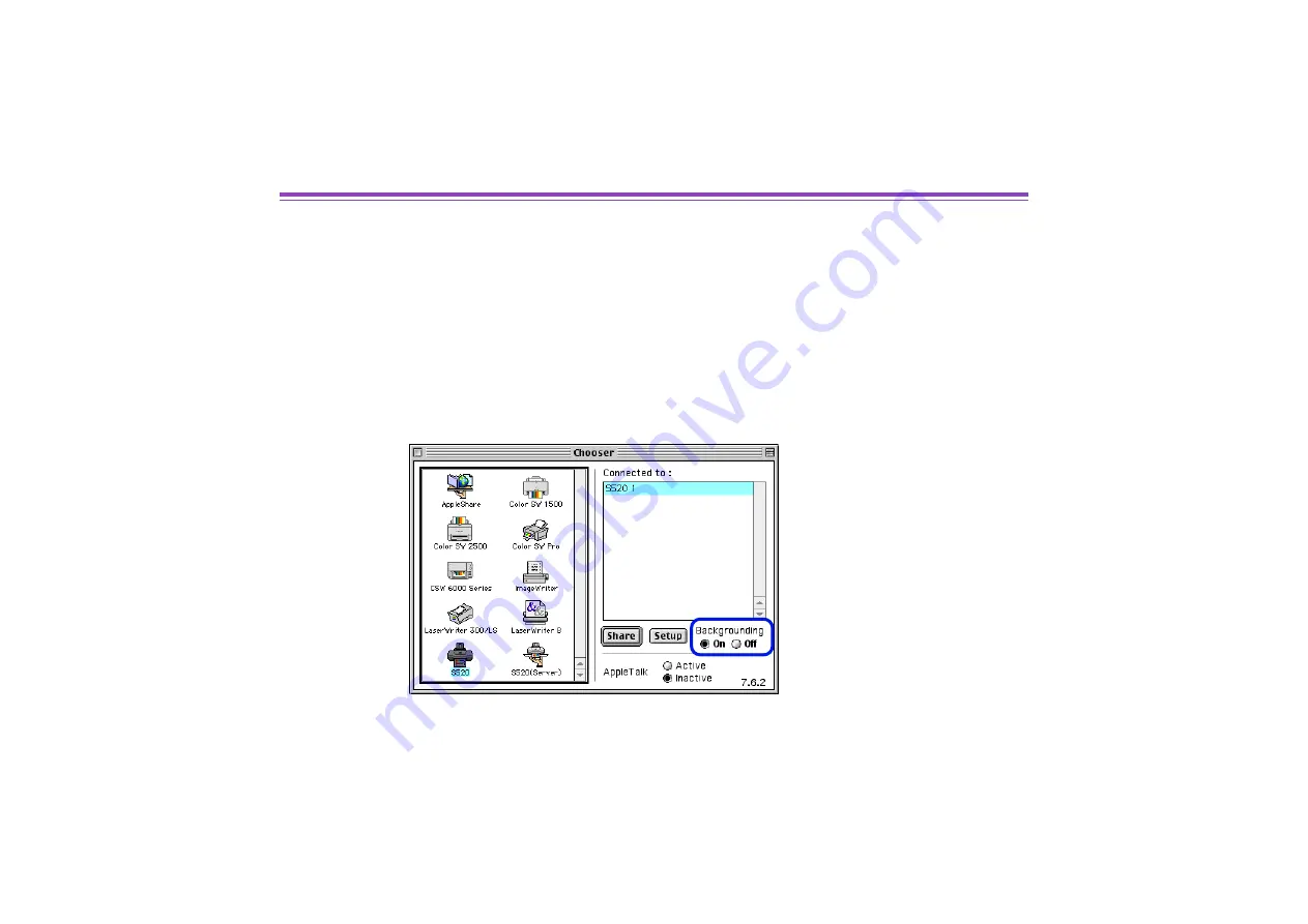 Canon S520 User Manual Download Page 58