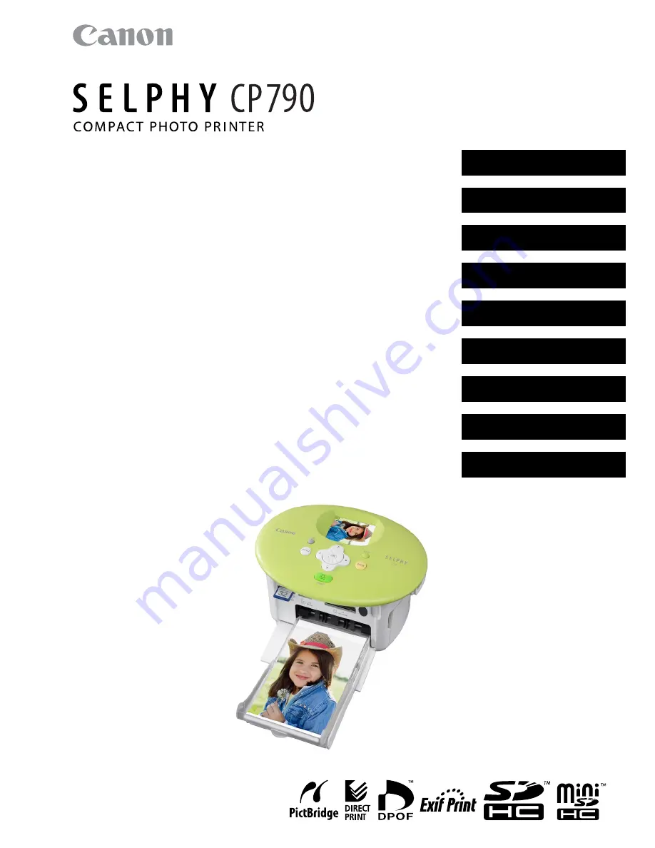 Canon SELPHY CP790 User Manual Download Page 1