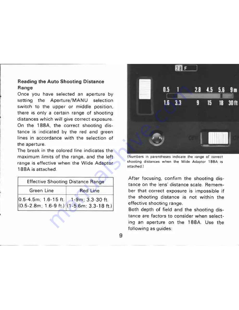 Canon Speedlite 188A Instructions Manual Download Page 9