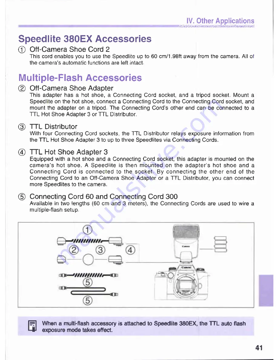 Canon Speedlite 380EX Скачать руководство пользователя страница 41