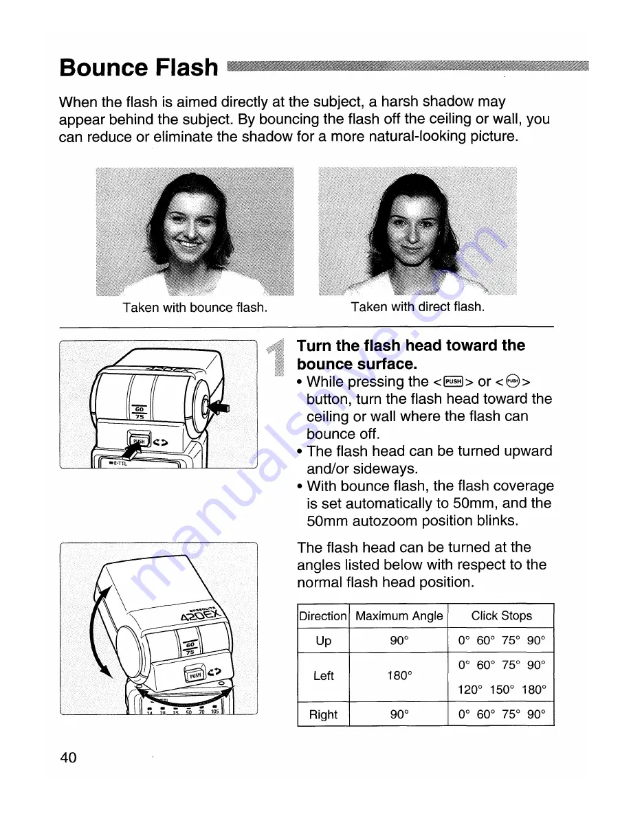 Canon Speedlite 420EX Instructions Manual Download Page 42