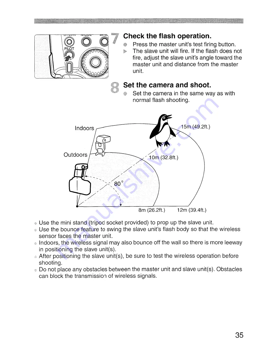 Canon Speedlite 58OEX Instruction Manual Download Page 35