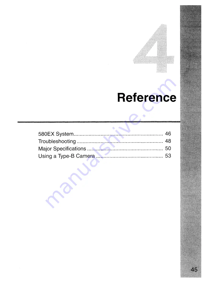 Canon Speedlite 58OEX Instruction Manual Download Page 45