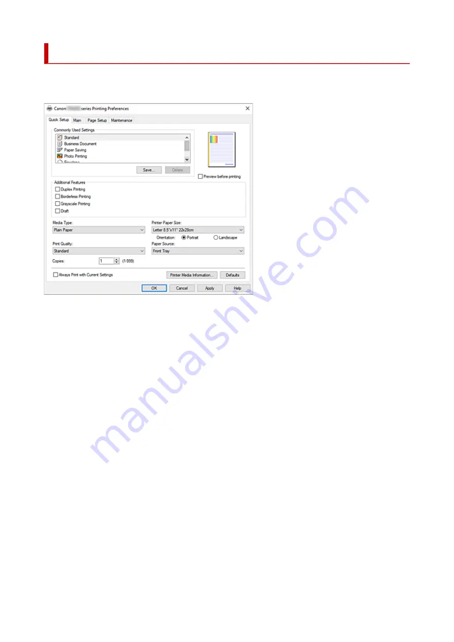 Canon TR4700 Series Online Manual Download Page 250