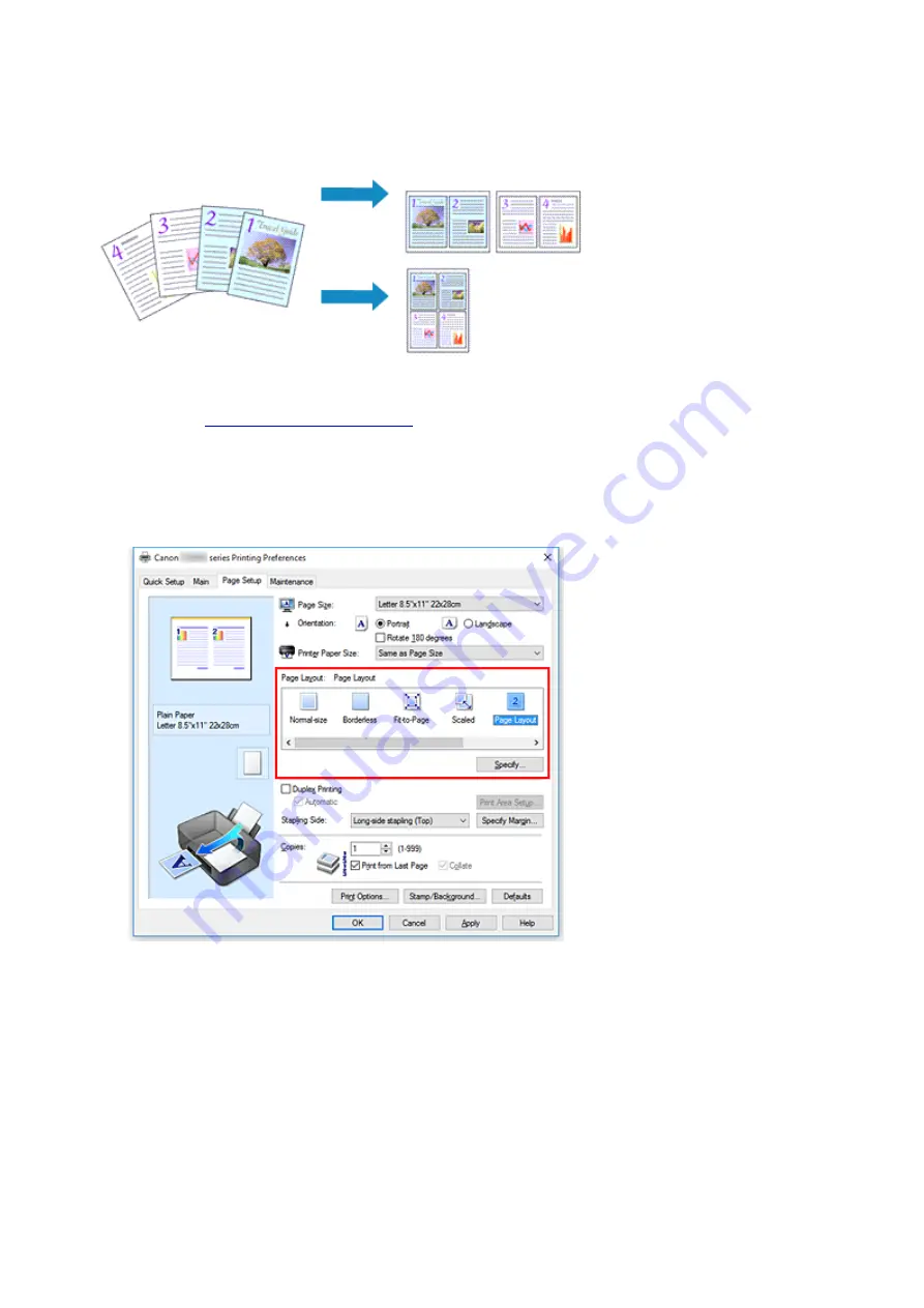 Canon TR7500 Series Online Manual Download Page 224