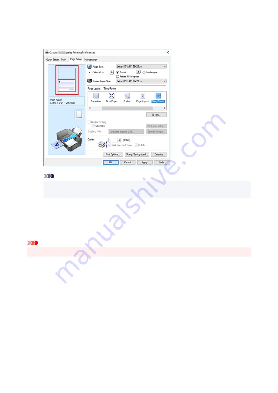 Canon TS9550 Series Online Manual Download Page 298