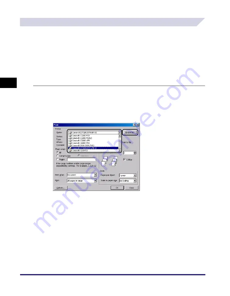 Canon UFR II Driver Manual Download Page 72