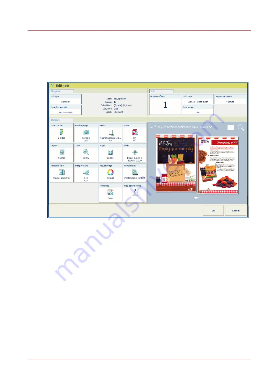 Canon VarioPrint MICR i Series Operation Manual Download Page 219