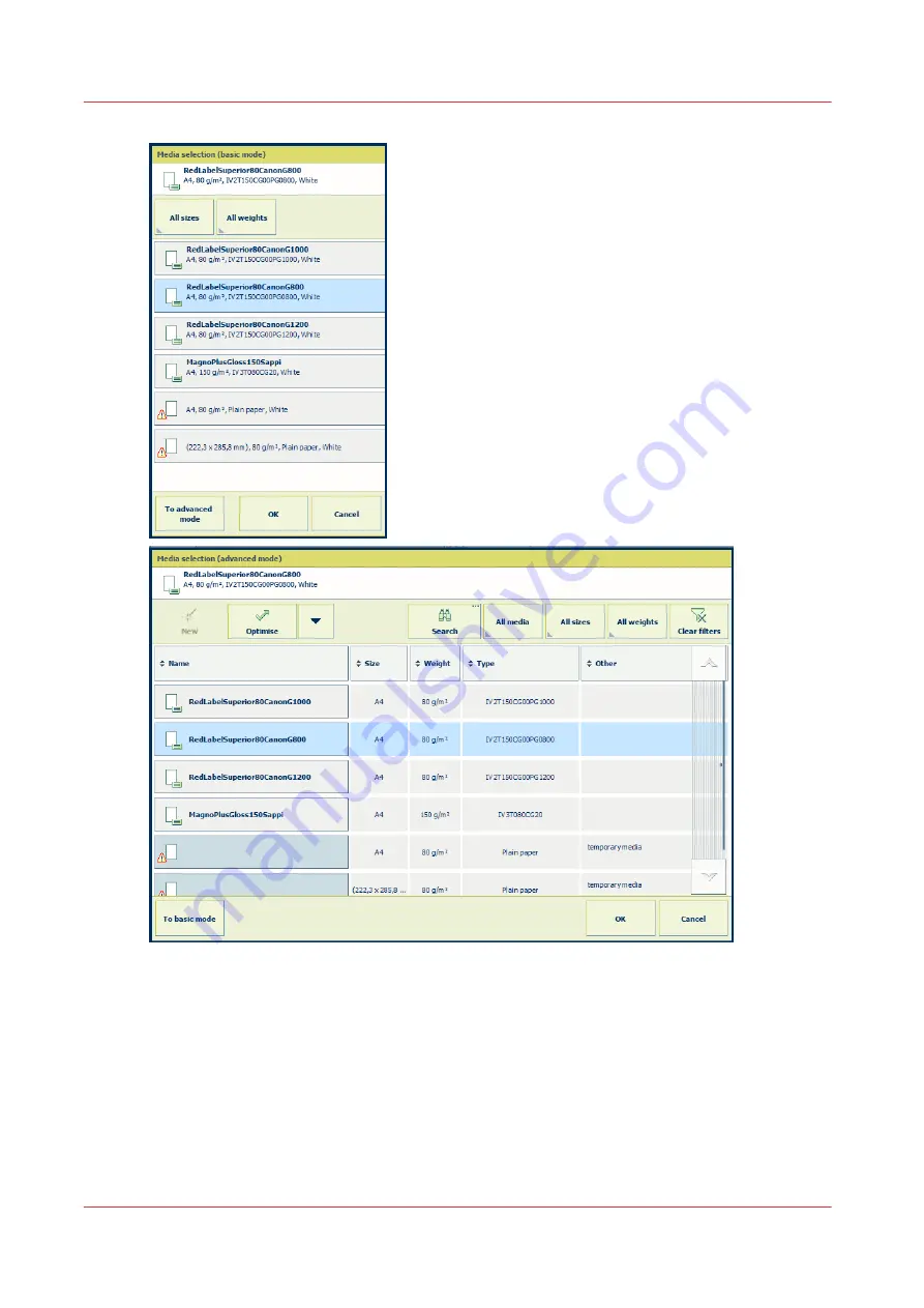 Canon VarioPrint MICR i Series Operation Manual Download Page 228