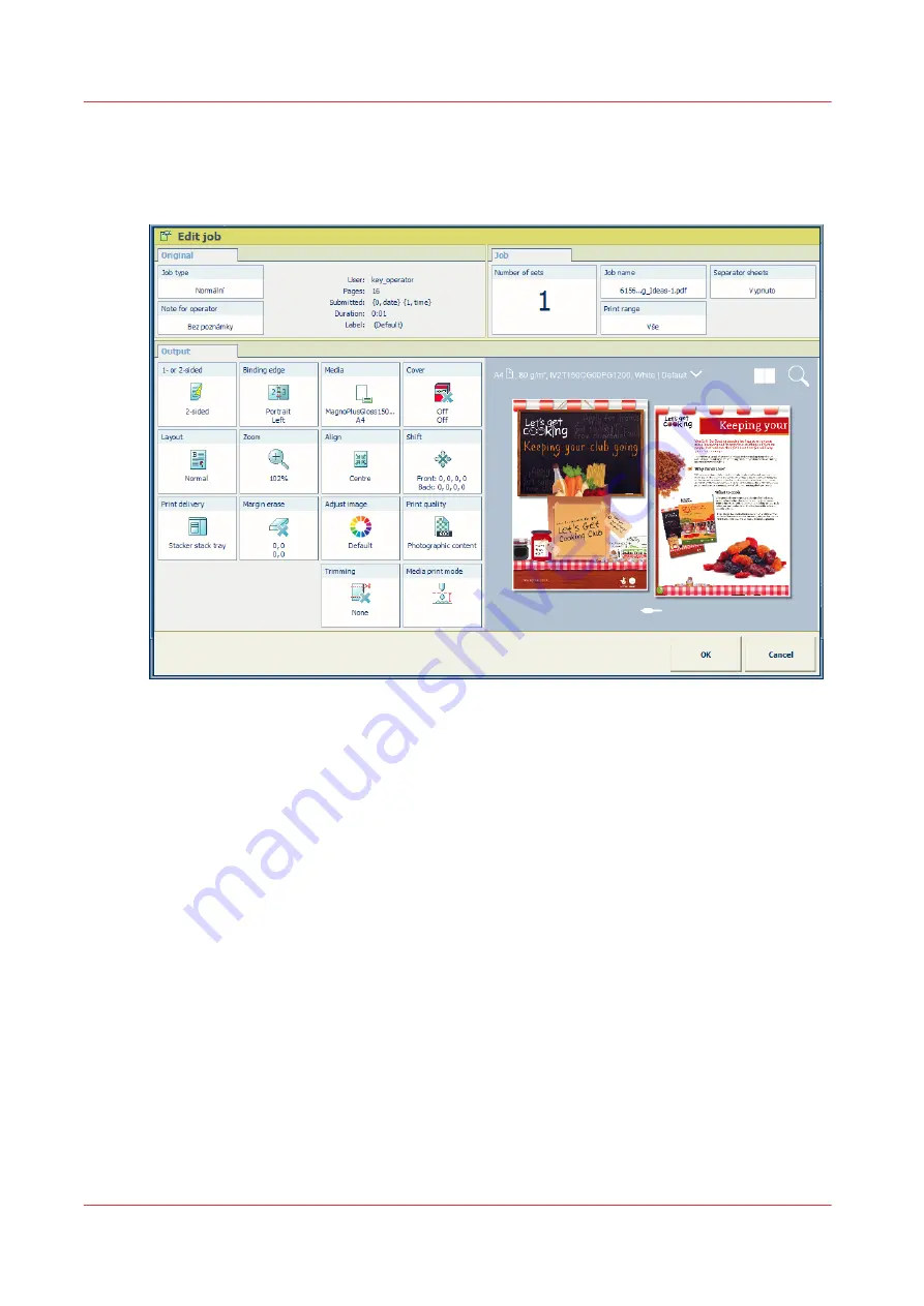 Canon VarioPrint MICR i Series Operation Manual Download Page 230