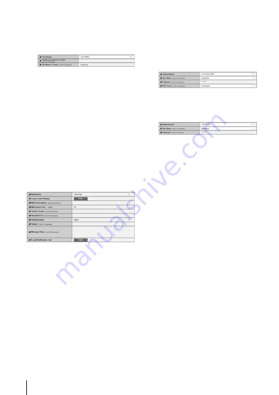 Canon VB-H43 Operation Manual Download Page 68