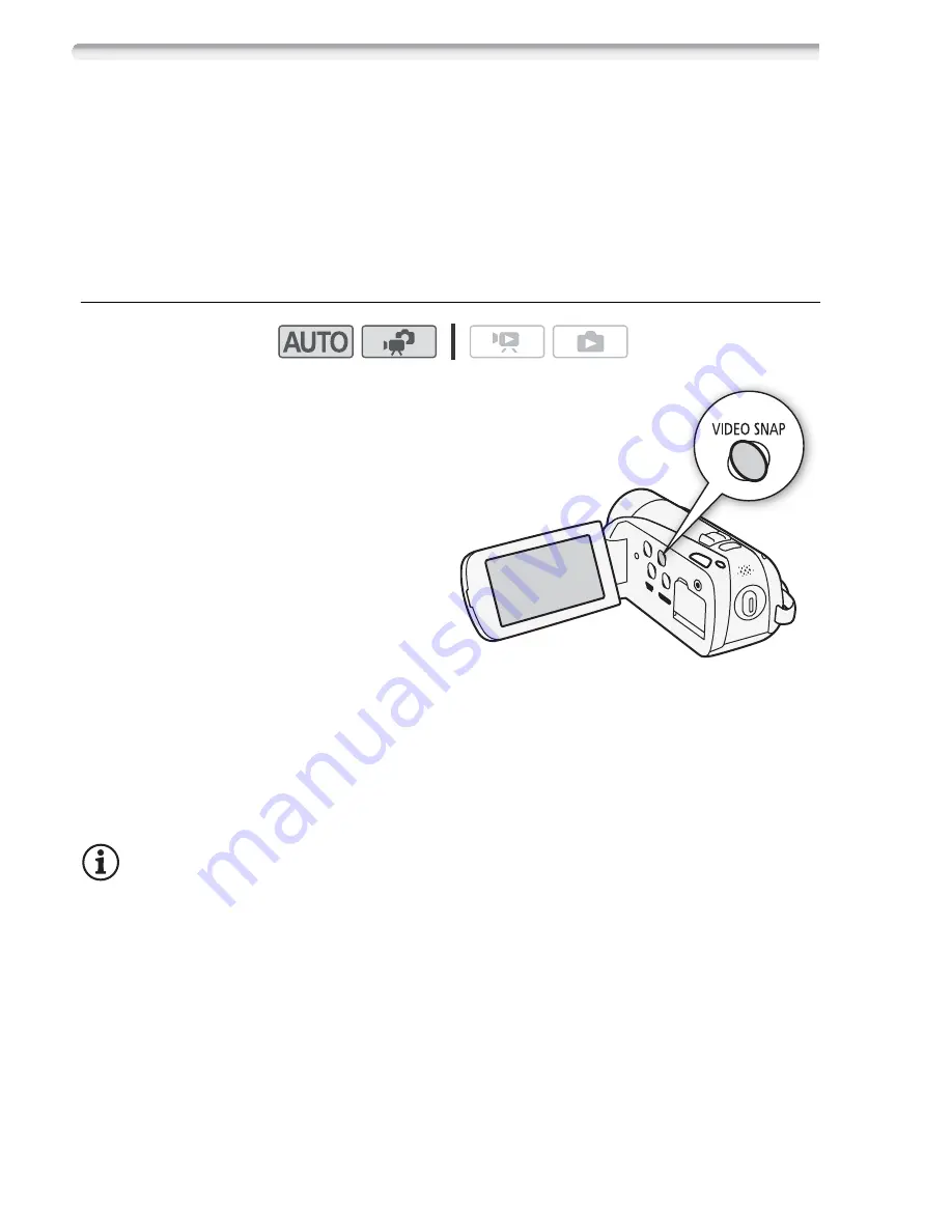 Canon Vixia HF R20 Quick Manual Download Page 116