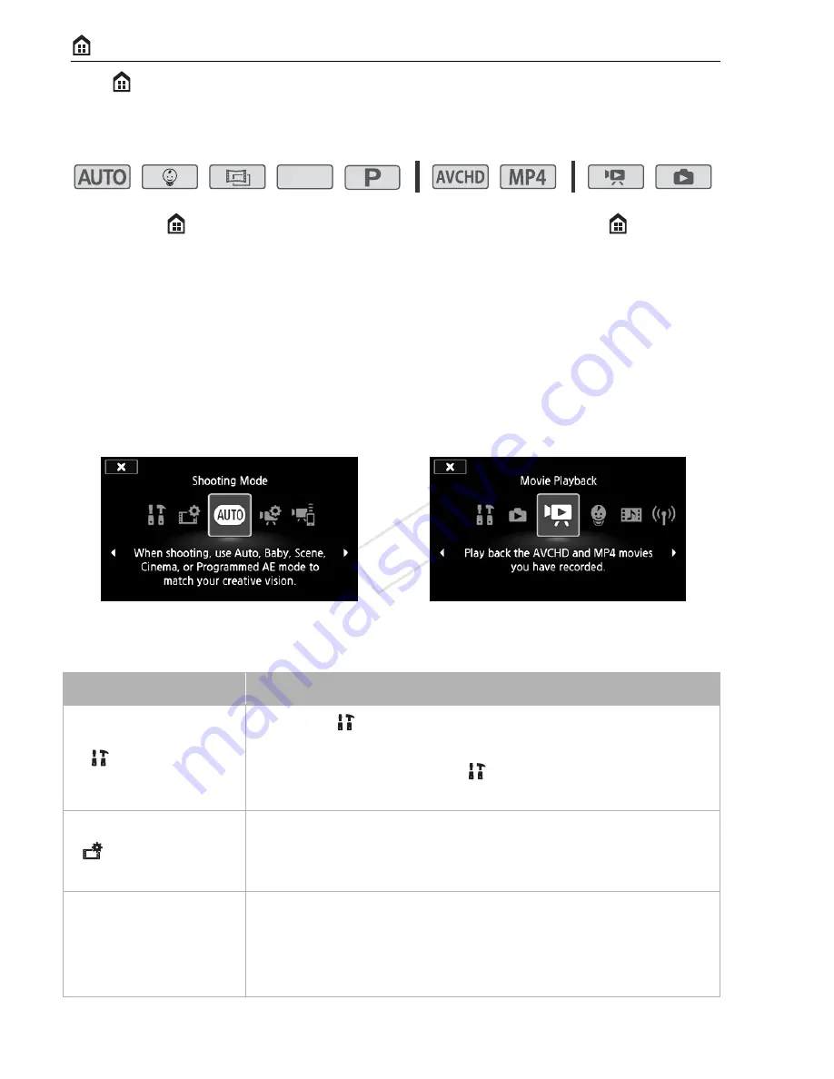 Canon VIXIA HF R40 Instruction Manual Download Page 36