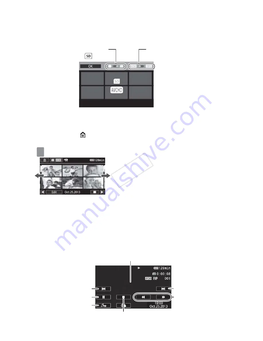 Canon VIXIA HF R40 Instruction Manual Download Page 224