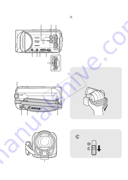 Canon VIXIA HF R50 Instruction Manual Download Page 17