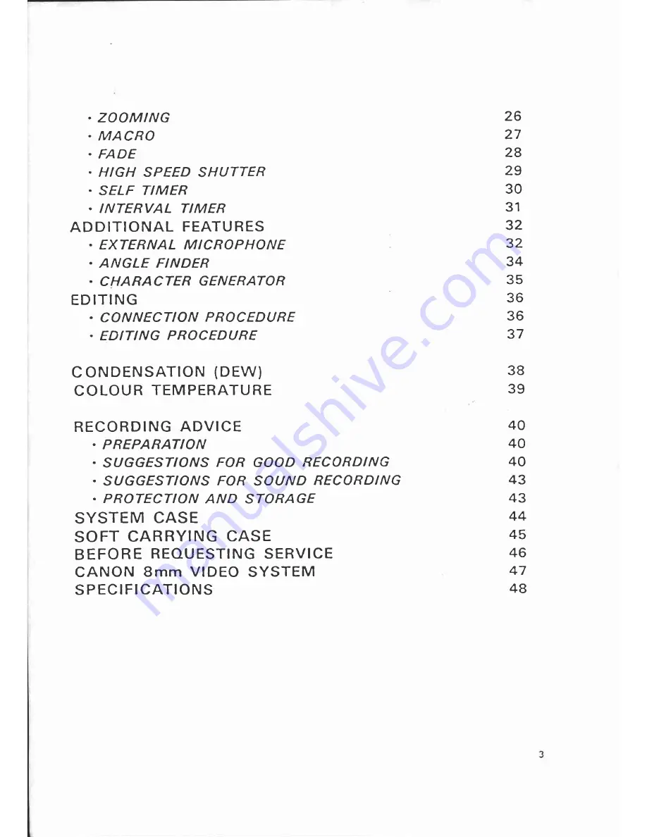 Canon VM-E70 Instructions Manual Download Page 44