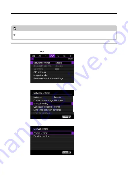 Canon WFT-E9 Advanced User'S Manual Download Page 199