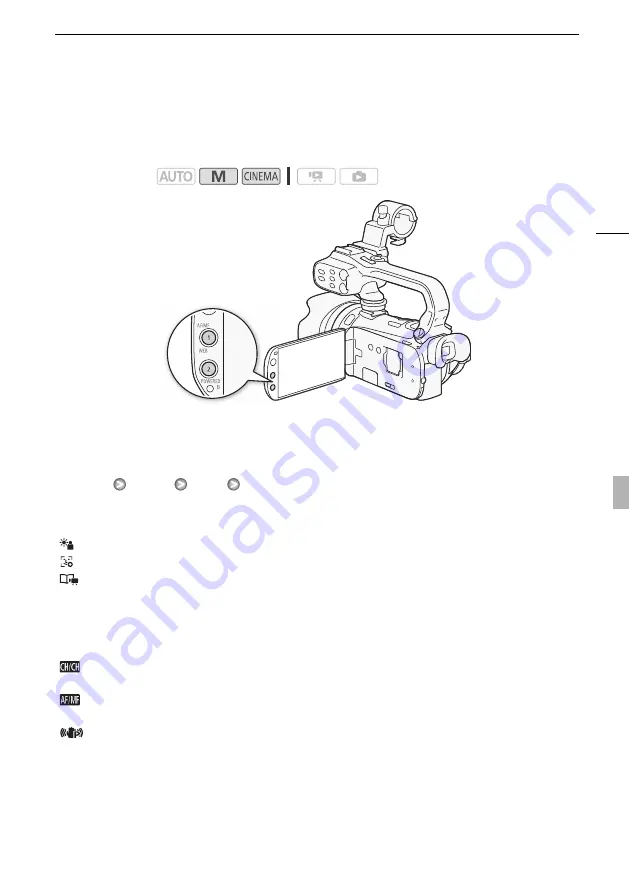 Canon XA10 User Manual Download Page 91