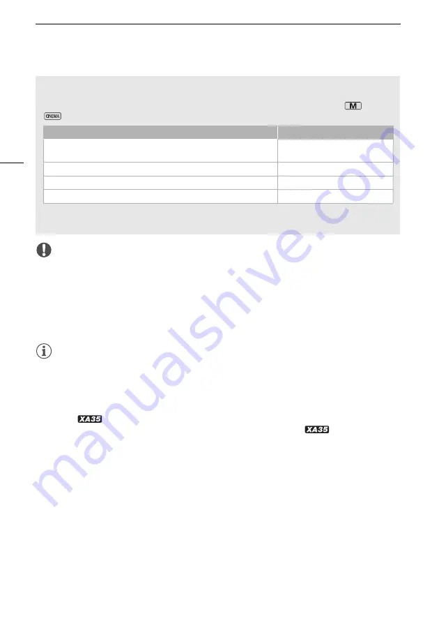 Canon XA30 Instruction Manual Download Page 44