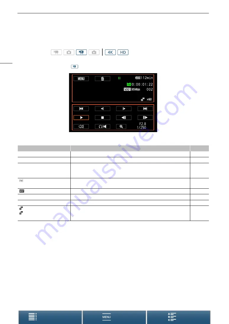 Canon XC10 Instruction Manual Download Page 102