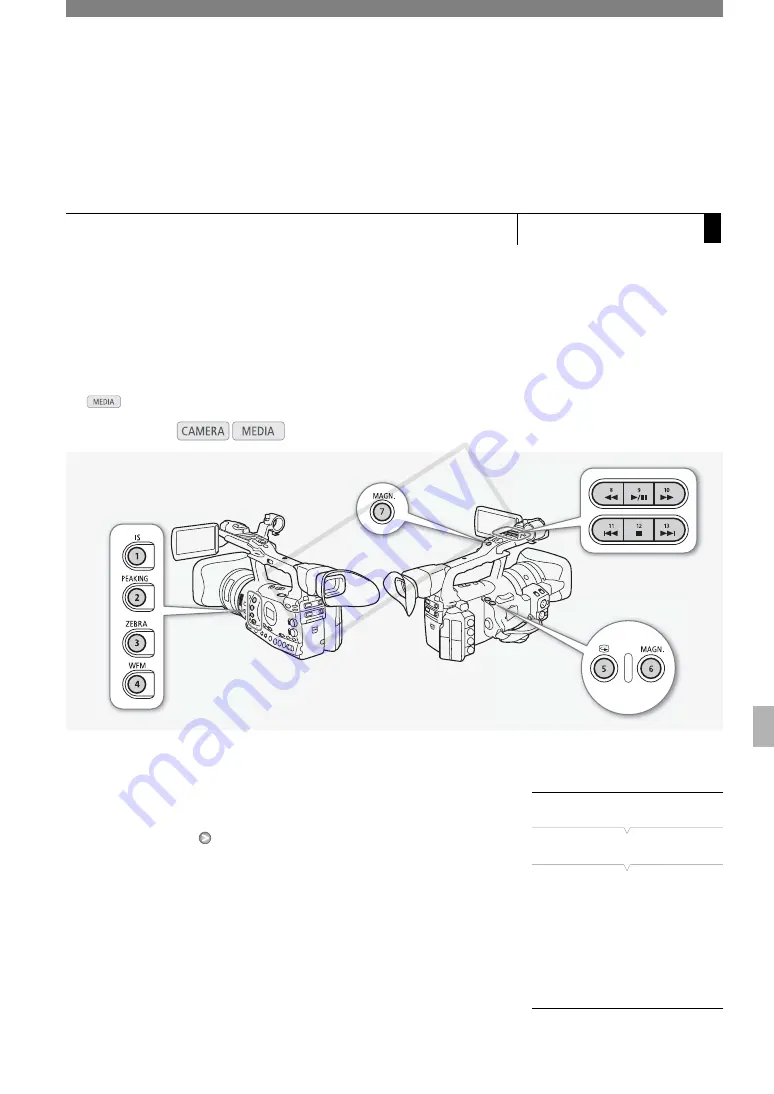 Canon XF300 Скачать руководство пользователя страница 117