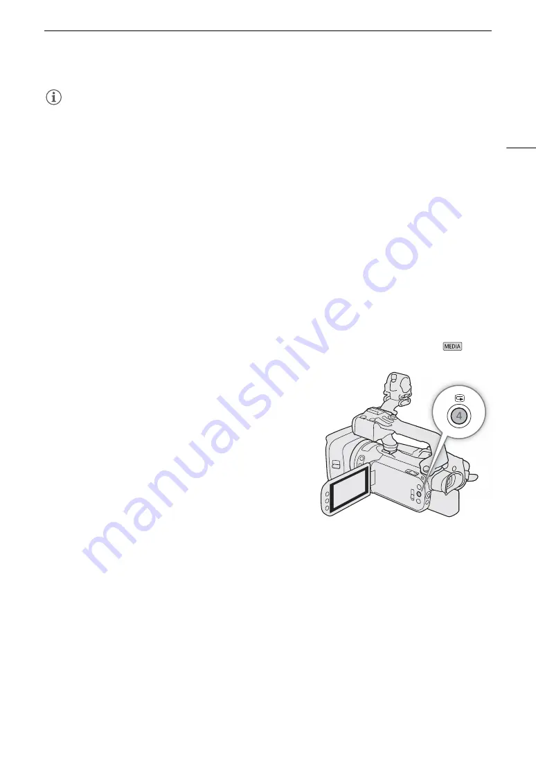 Canon XF400 Instruction Manual Download Page 41