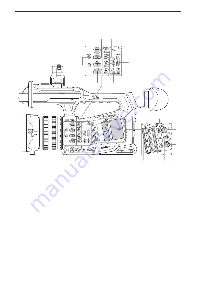 Canon XF705 Instruction Manual Download Page 12