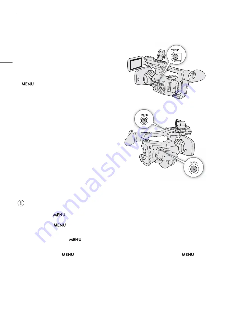 Canon XF705 Скачать руководство пользователя страница 76