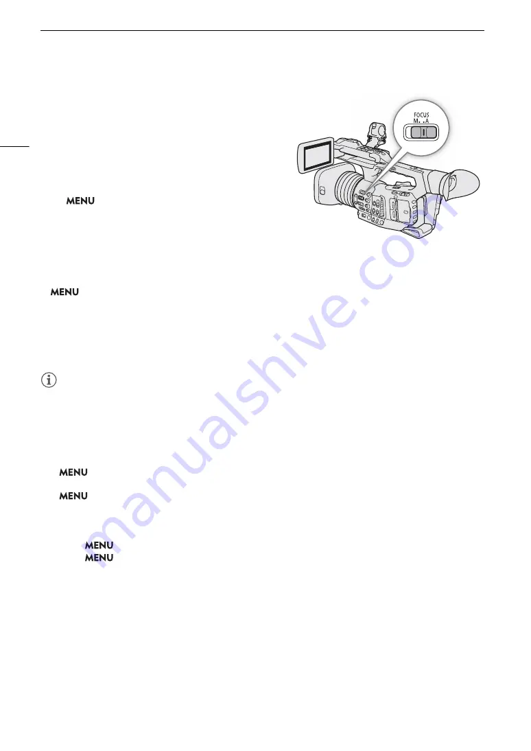 Canon XF705 Скачать руководство пользователя страница 78