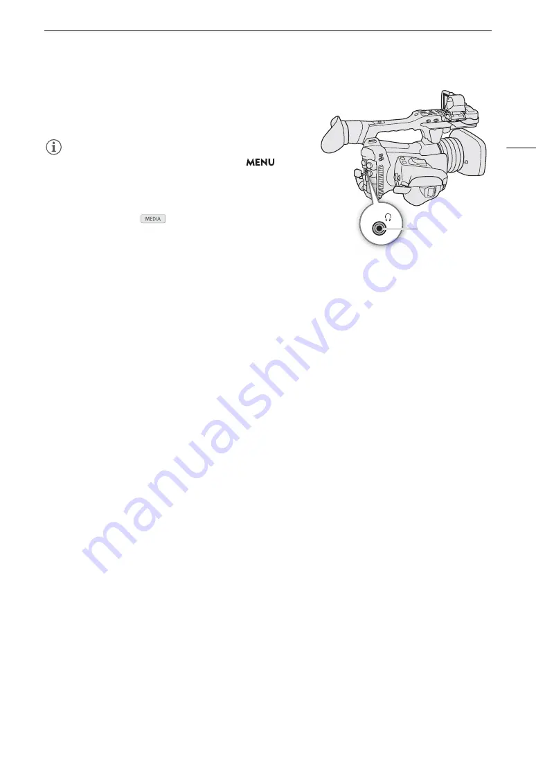 Canon XF705 Скачать руководство пользователя страница 103