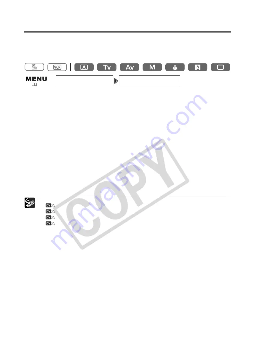 Canon XL 2 Instruction Manual Download Page 82