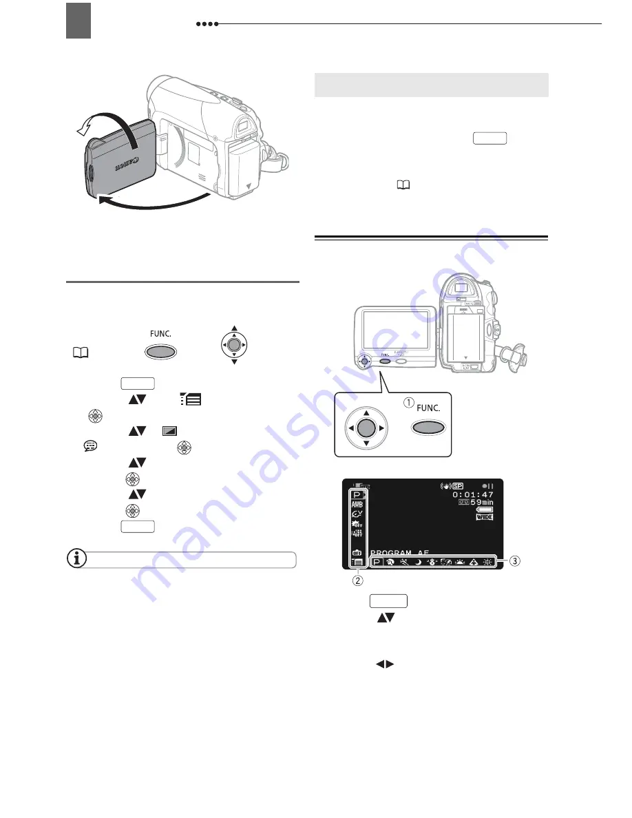 Canon ZR 830 Скачать руководство пользователя страница 24