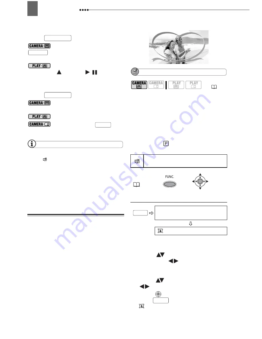 Canon ZR 830 Instruction Manual Download Page 58