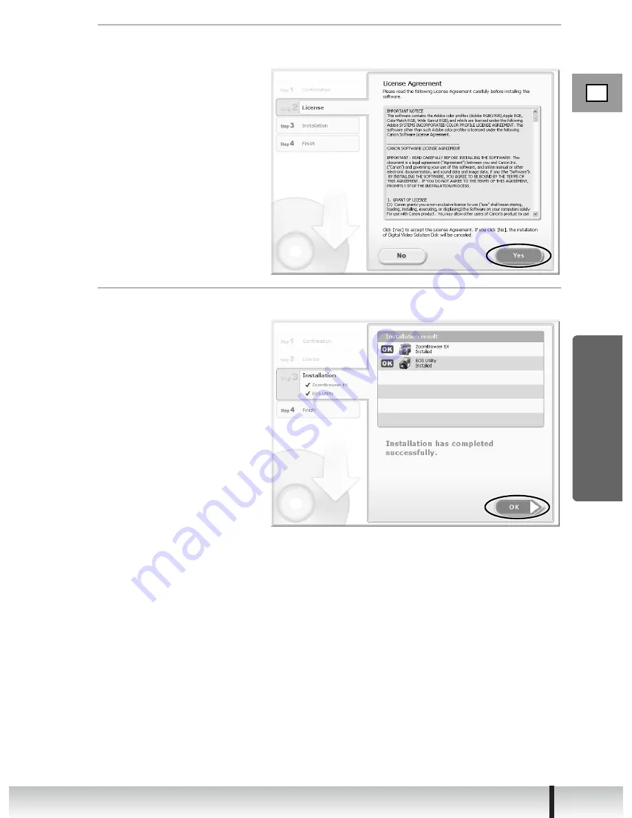 Canon ZR 830 Instruction Manual Download Page 123