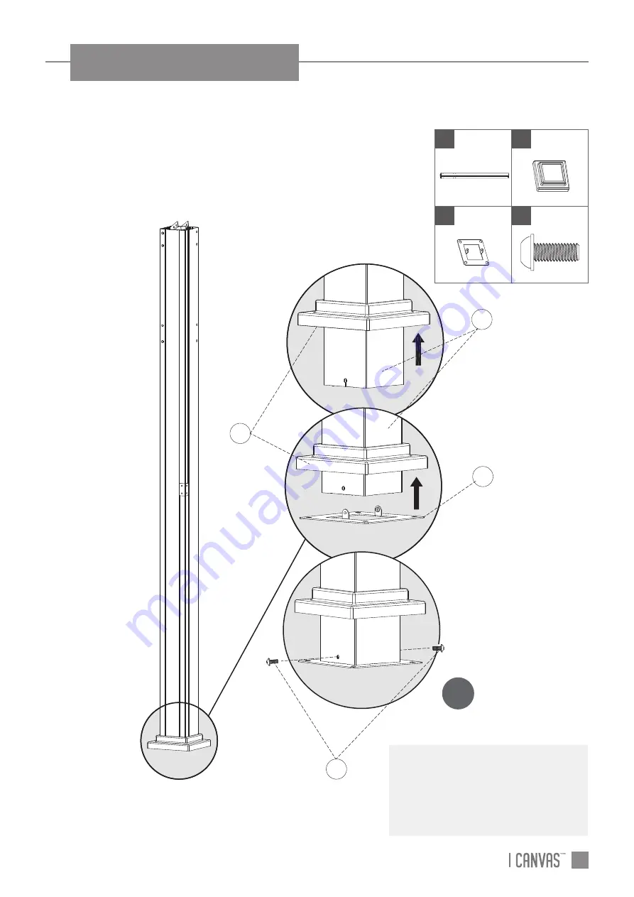 Canvas 088-1391-4 Assembly Instructions Manual Download Page 13