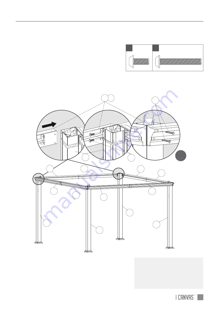 Canvas 088-1391-4 Assembly Instructions Manual Download Page 19