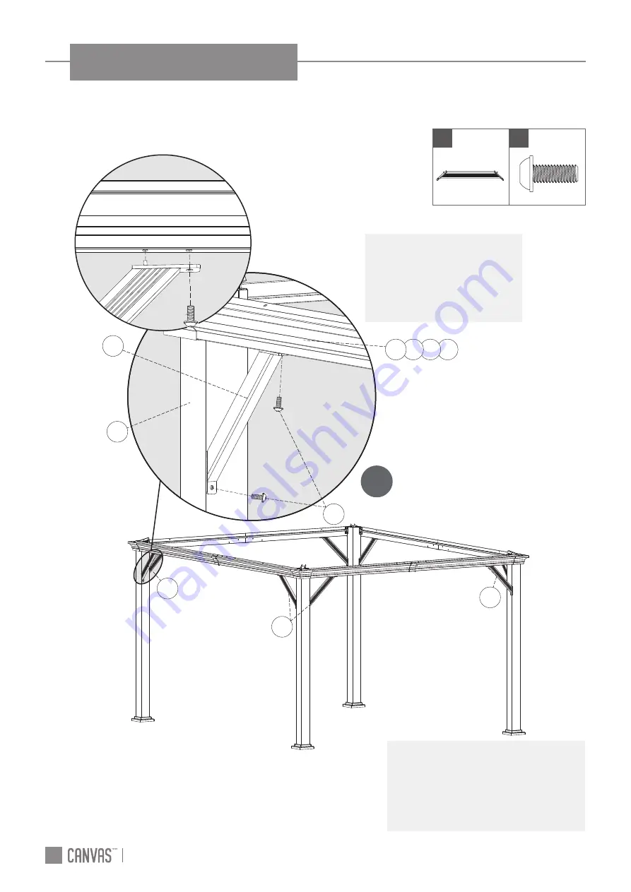 Canvas 088-1391-4 Assembly Instructions Manual Download Page 22